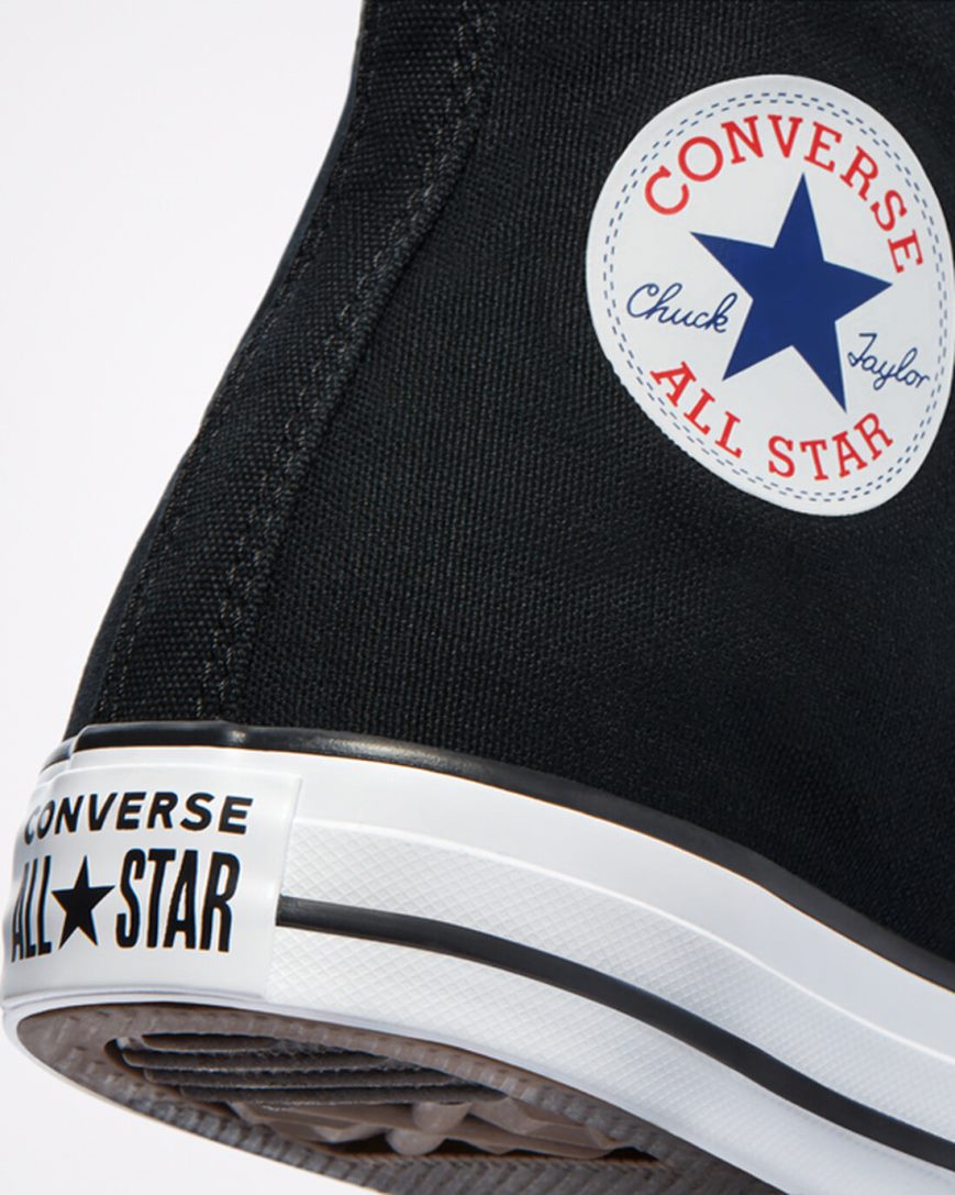 Tenisi Inalti Barbati Converse Chuck Taylor All Star Clasici Negrii | RO GNCWU146